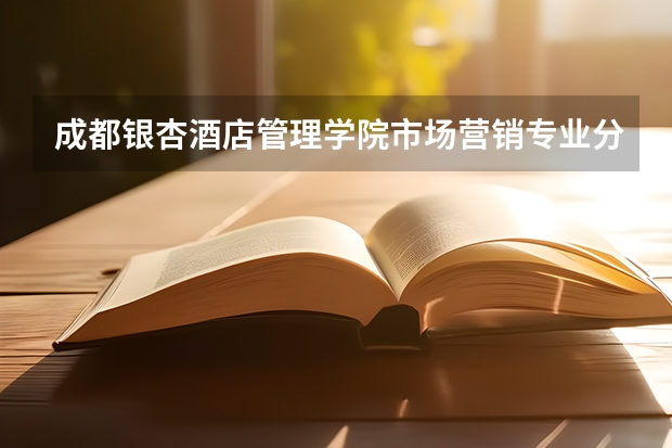成都银杏酒店管理学院市场营销专业分数线是多少(近三年分数线一览)