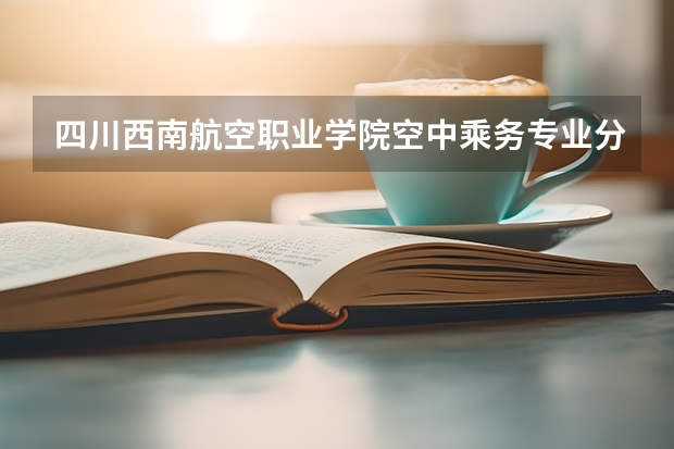四川西南航空职业学院空中乘务专业分数线是多少(近三年分数线一览)