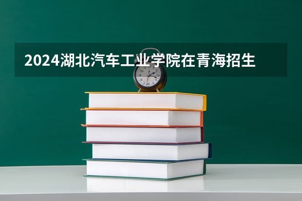 2024湖北汽车工业学院在青海招生计划表
