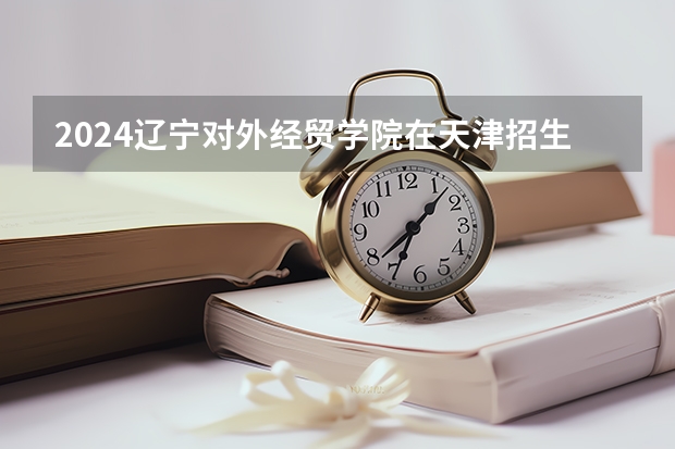 2024辽宁对外经贸学院在天津招生计划表
