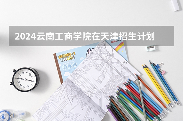 2024云南工商学院在天津招生计划表