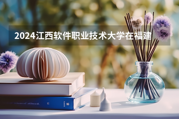 2024江西软件职业技术大学在福建招生计划表
