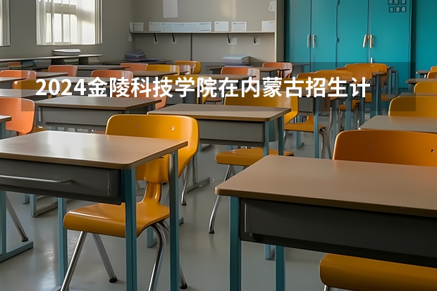 2024金陵科技学院在内蒙古招生计划表