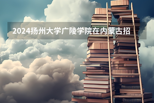 2024扬州大学广陵学院在内蒙古招生计划表