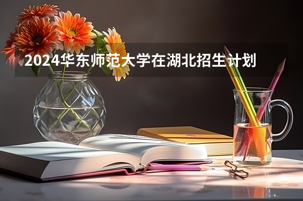 2024华东师范大学在湖北招生计划表