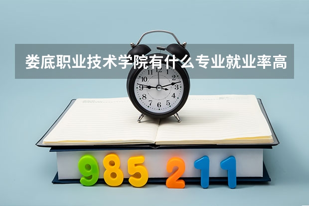 娄底职业技术学院有什么专业就业率高？