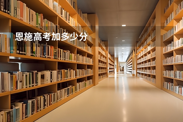 恩施高考加多少分