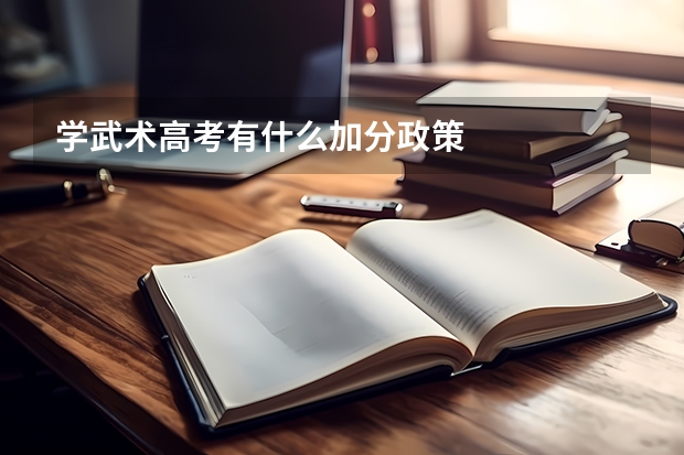 学武术高考有什么加分政策