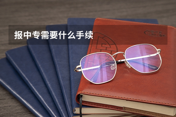报中专需要什么手续
