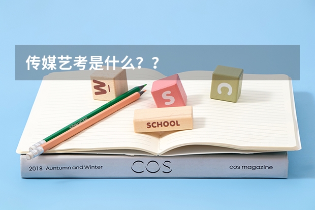 传媒艺考是什么？？