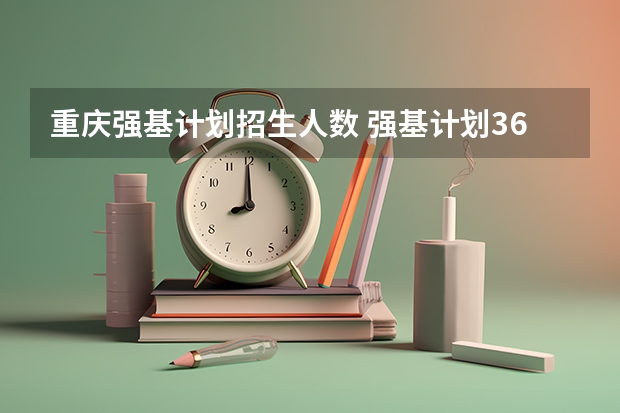 重庆强基计划招生人数 强基计划36所大学排名及完整名单一览表