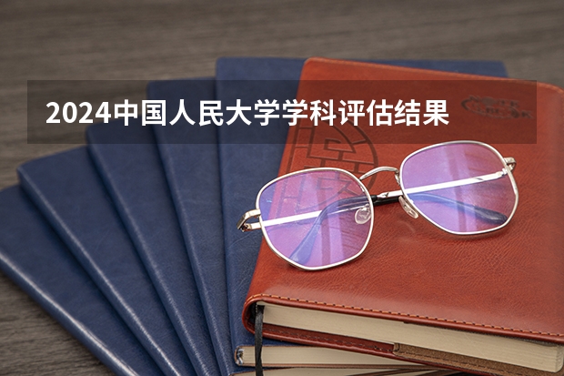 2024中国人民大学学科评估结果