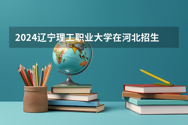 2024辽宁理工职业大学在河北招生计划表