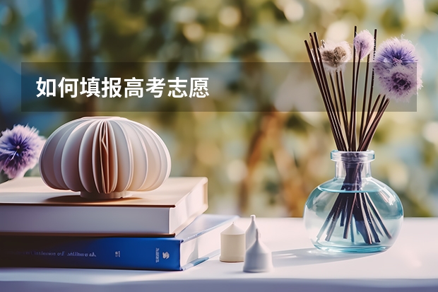 如何填报高考志愿