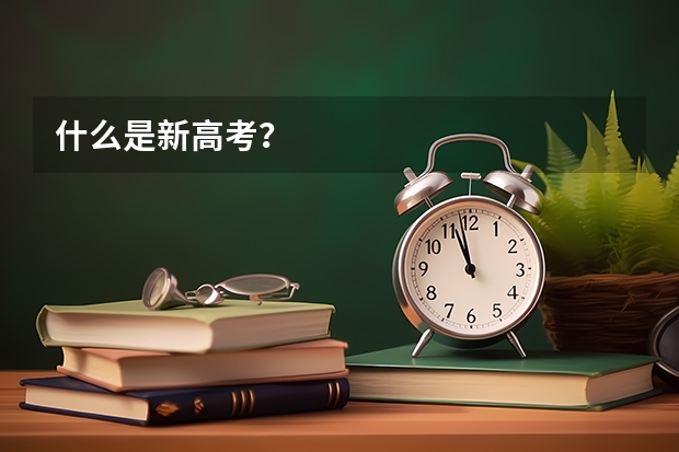 什么是新高考？