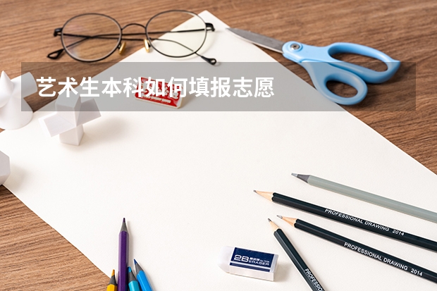 艺术生本科如何填报志愿