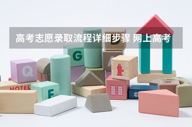 高考志愿录取流程详细步骤 网上高考志愿填报流程图解
