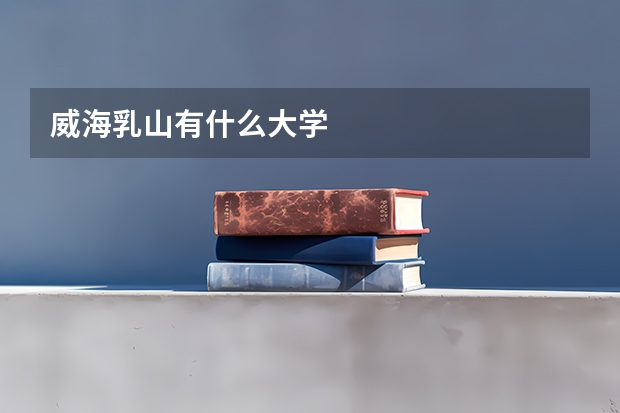威海乳山有什么大学