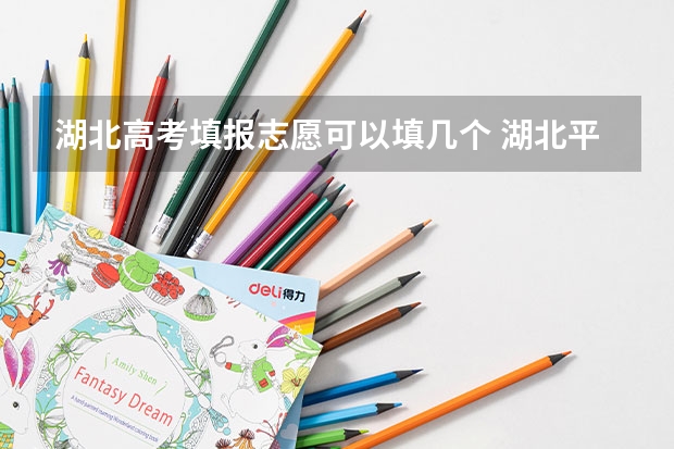 湖北高考填报志愿可以填几个 湖北平行志愿录取规则及解释