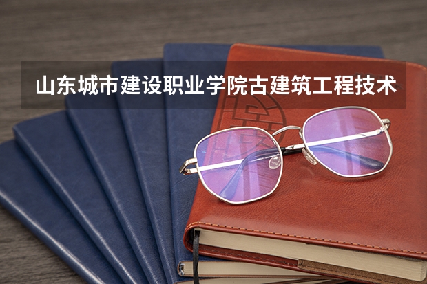 山东城市建设职业学院古建筑工程技术专业分数线是多少(近三年分数线一览)