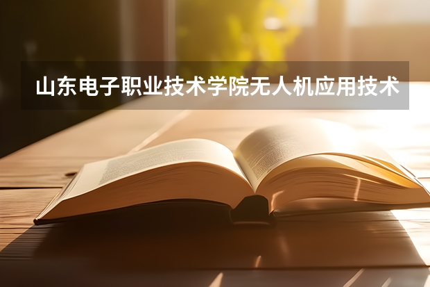 山东电子职业技术学院无人机应用技术专业分数线是多少(近三年分数线一览)