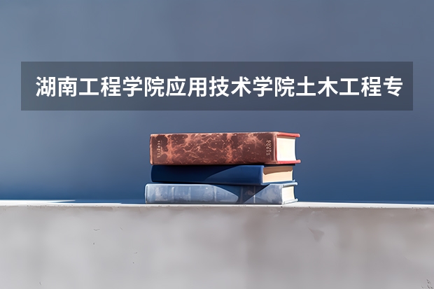 湖南工程学院应用技术学院土木工程专业分数线是多少(近三年分数线一览)