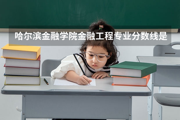 哈尔滨金融学院金融工程专业分数线是多少(近三年分数线一览)
